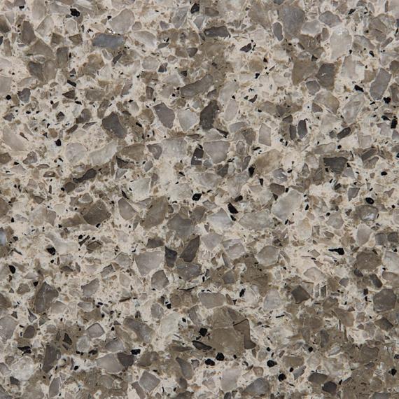 textura de granito de cuarzo losa gris